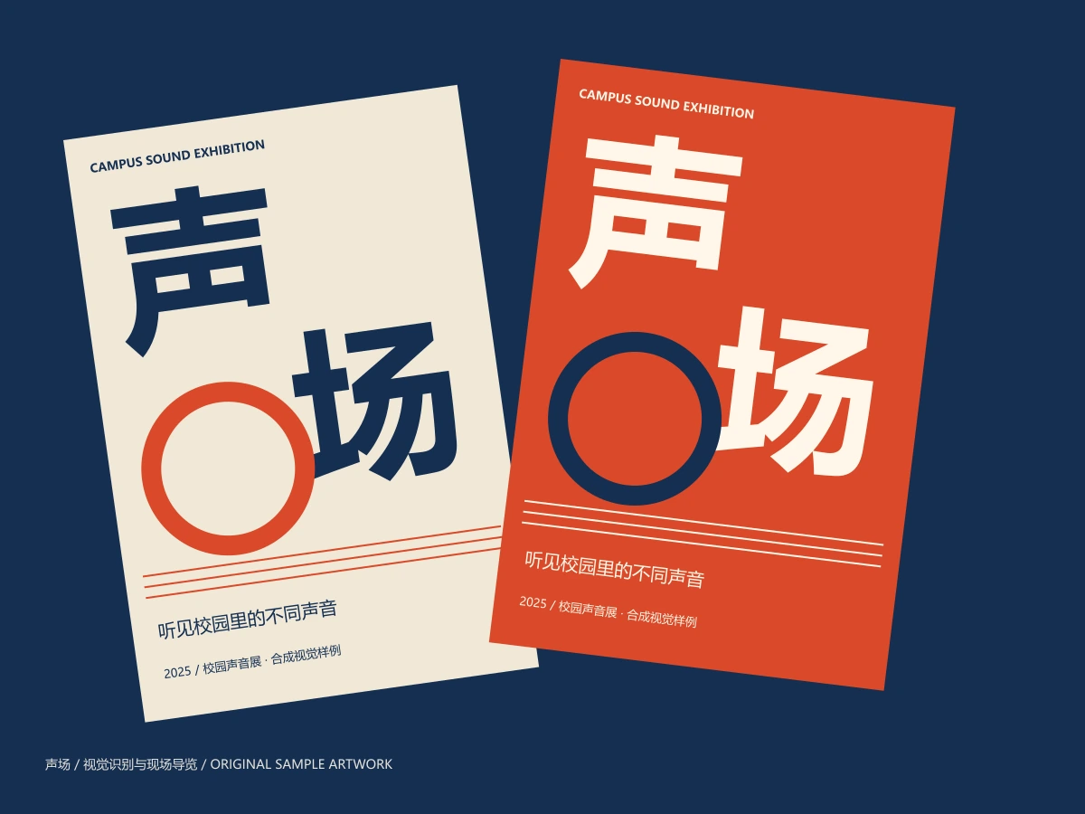 声场:把校园里的不同声音放在一起 · 作品图 1